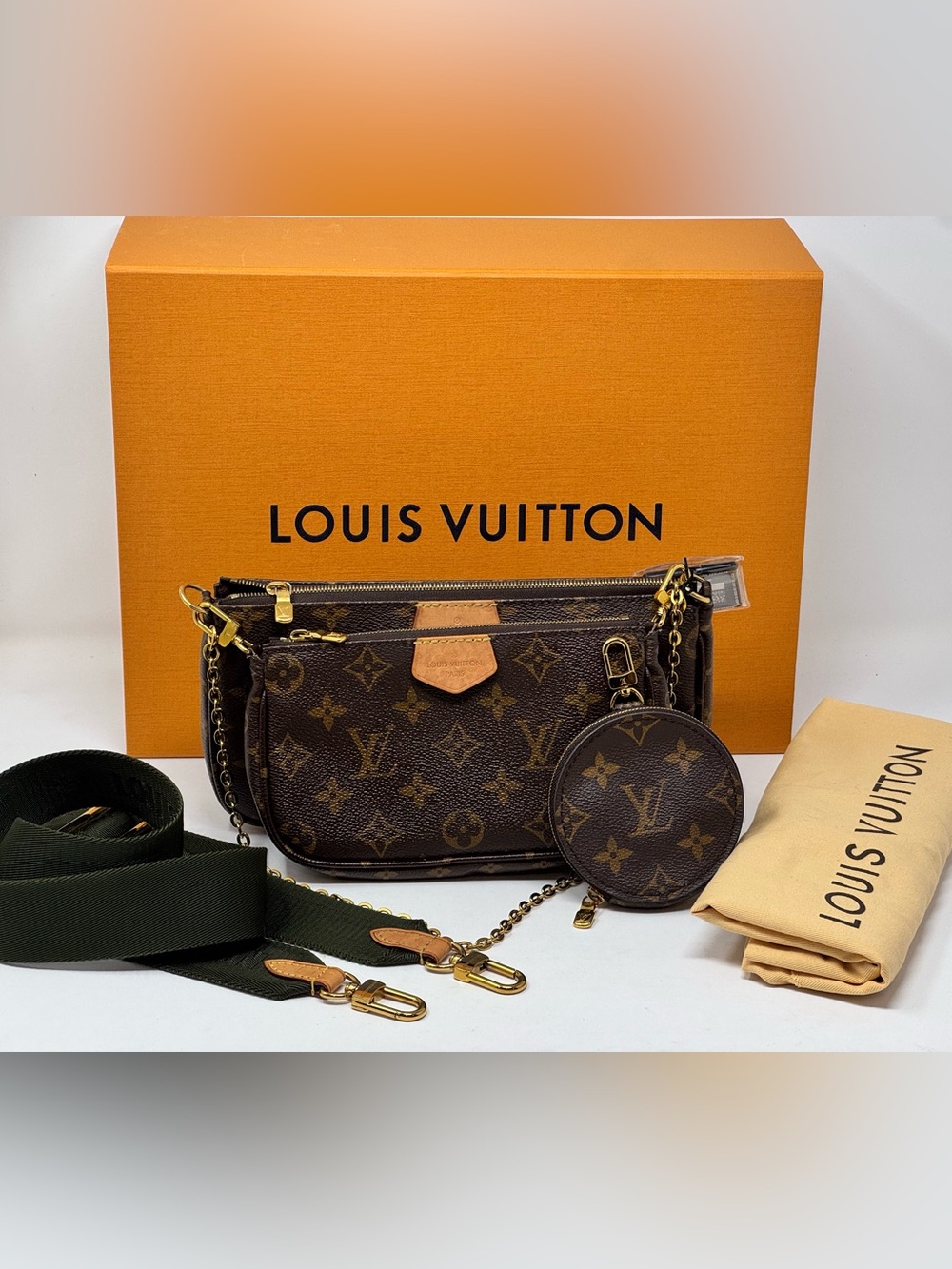 💯Authentic LOUIS VUITTON Multi-Pochette Accessories